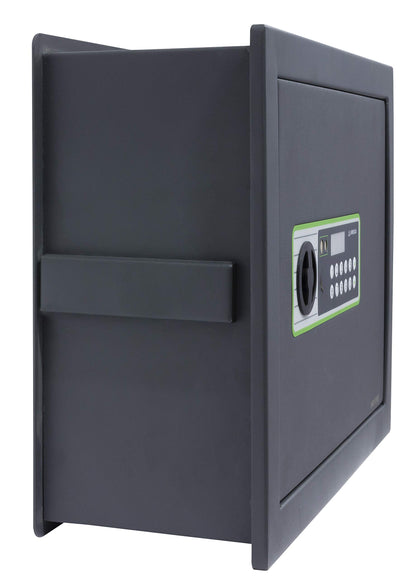 ARREGUI Supra 241150 Wall Safe with Combination Lock | Wall Mount Safe with Electronic Lock | Double Bolt Locking System | Adjustable Depth | Easy Installation | Hidden Safe | 12.6 x 16.5 x 5.9/9.8in.