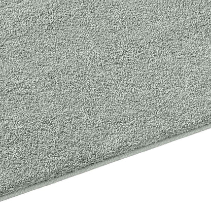 Taracarpet short-pile soft designer plain carpet Madrid for living room, kids room, bedroom, and kitchen suitable mint green 80x150 cm