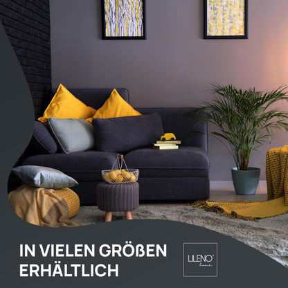 LILENO HOME 4 pack pillow filling 70x90 cm - 40°C washable inner cushion suitable for allergy sufferers - Polyester pillow insert for couch pillows, sofa pillows, throw pillows, and bed pillows.