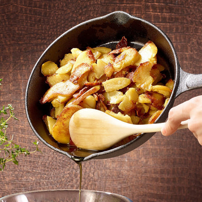 Tornwald-Schmiede Cast Iron Pans: 4-piece set of cast iron pans with Ø 12.5/16.5/21 and 30 cm each (cast iron pans for grills, grill pan, cast iron).