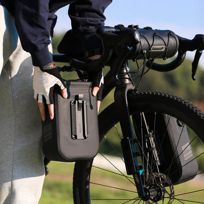 Rhinowalk Bike Rack Bag Waterproof 4/6L Front Bicycle Bag for Rack with Shoulder Strap.
