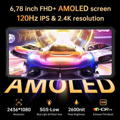 IIIF150 Air 2 Ultra Outdoor Smartphone 5G, 32(16+16) GB+512GB, 6.78" AMOLED/120Hz Outdoor Handy Ohne Vertrag, 108MP+64MP Nachtsicht, 65W/5000mAh, Android13 Rugged Baustellenhandy, Dual 5G SIM/NFC/OTG