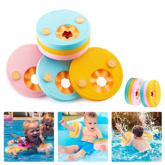 kaianda 6 pieces swim discs, swim discs for kids, Eva foam, swim wings for babies, Dolphin arms
