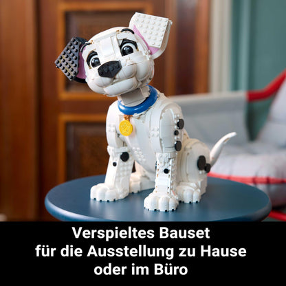 LEGO | Disney 101 Dalmatians Puppy - Adult Building Set - Transforms into 6 cute puppies with rotating head and tail - DIY Home Decor - Gift idea for fans - 43269