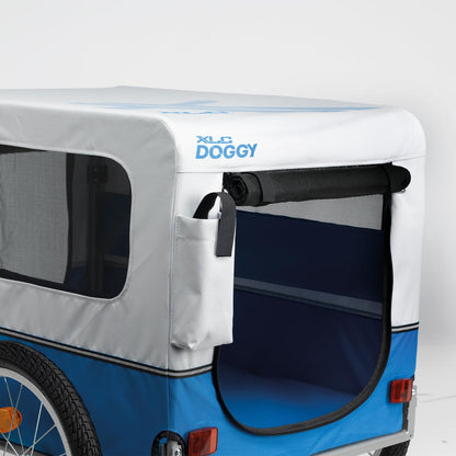 XLC Doggy Van BS-L04: Comfortable bike trailer for outdoor adventures with your dog.