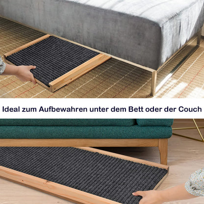 100cm long wooden dog stairs dog ramp for car adjustable height dog ramp for large dog pet ramp, anti-slip