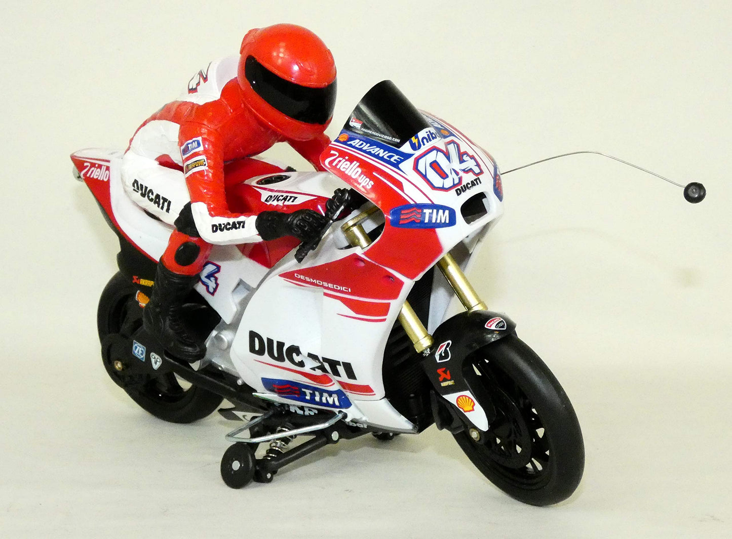 NewRay 88815 - Remote controlled model motorcycle "Ducati Desmosedici - C.Stoner No.4" 1:9