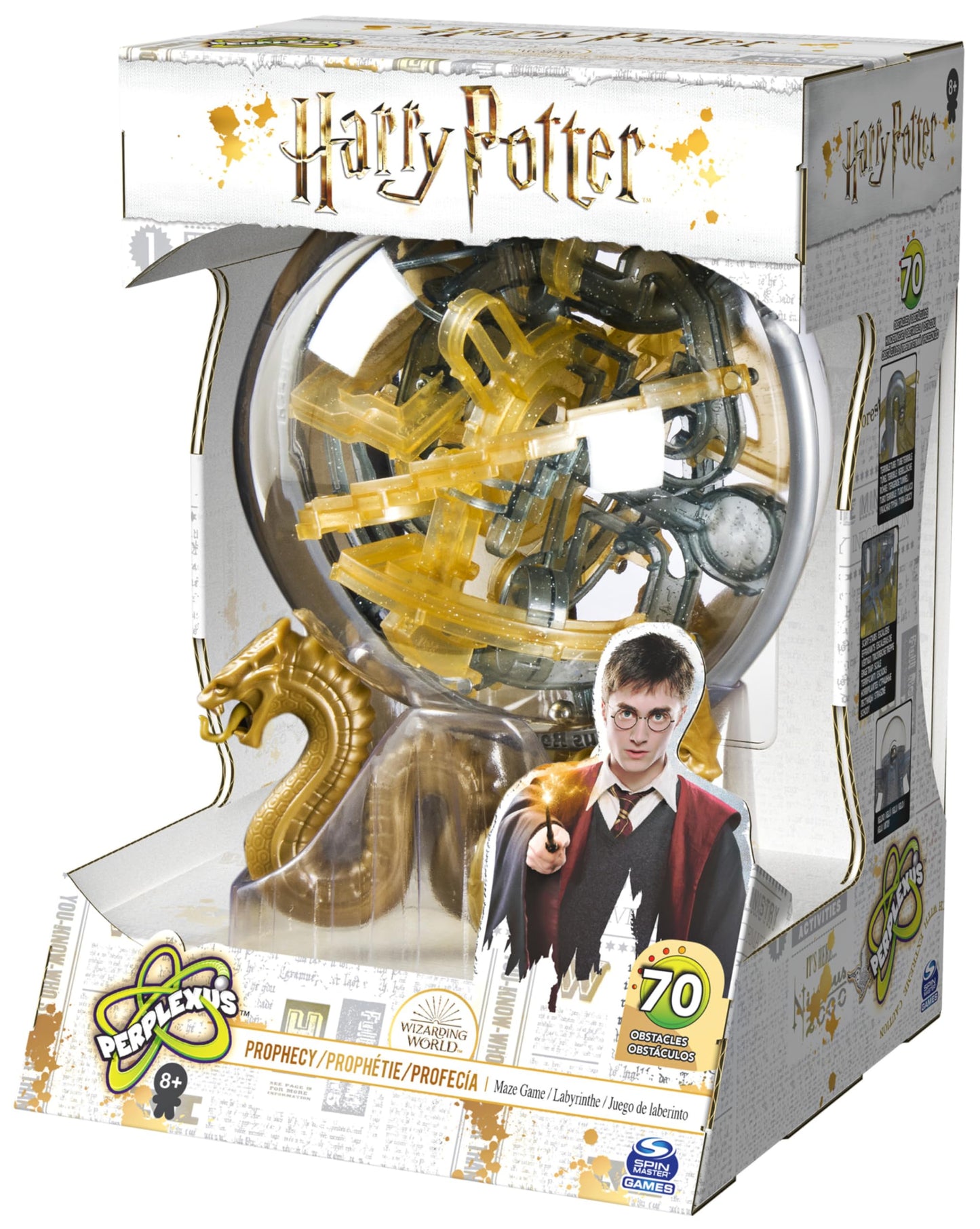 Wizarding World Harry Potter Perplexus Prophecy - 3D ball maze with 70 obstacles, for ages 8 and up