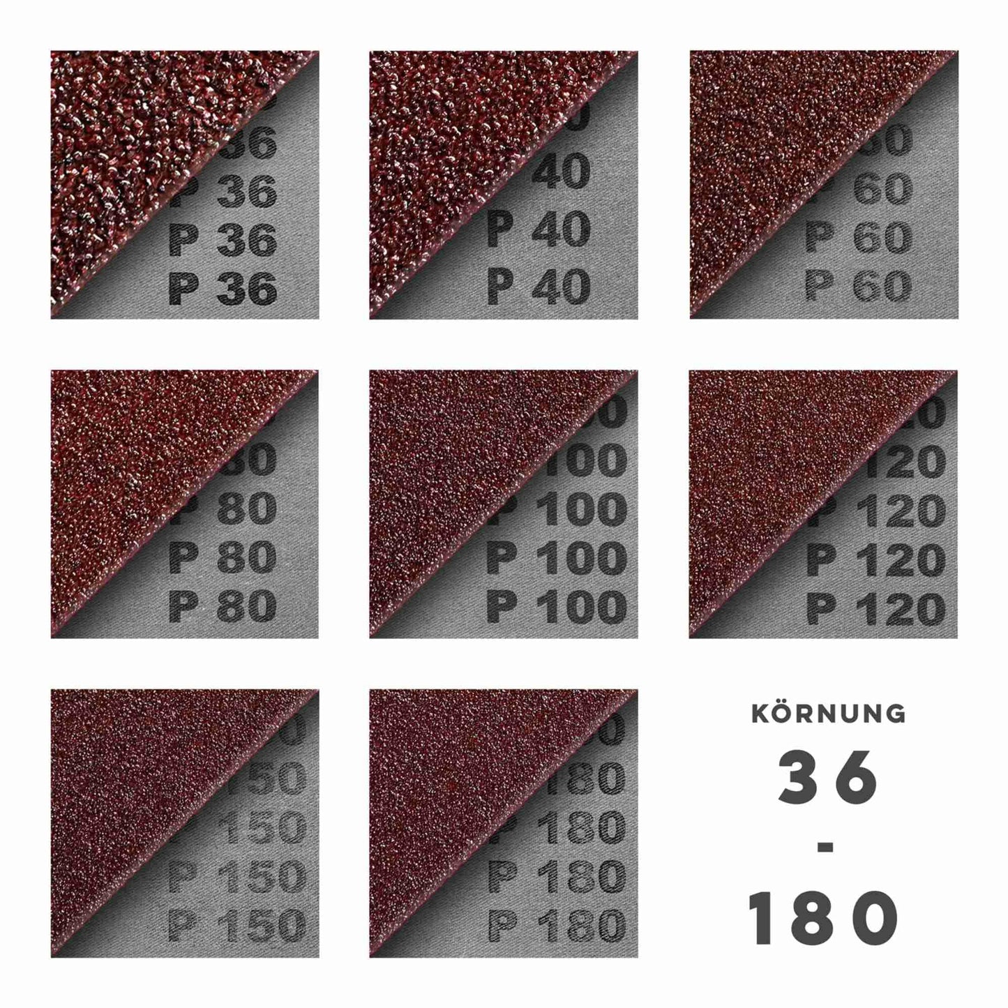 Klingspor Corundum Sanding Belt - 75 x 575 mm - Grit P100 - 10 Pieces - for Wood & Metal - tear-resistant semi-flexible fabric backing - Professional sanding belts for hand belt sanders