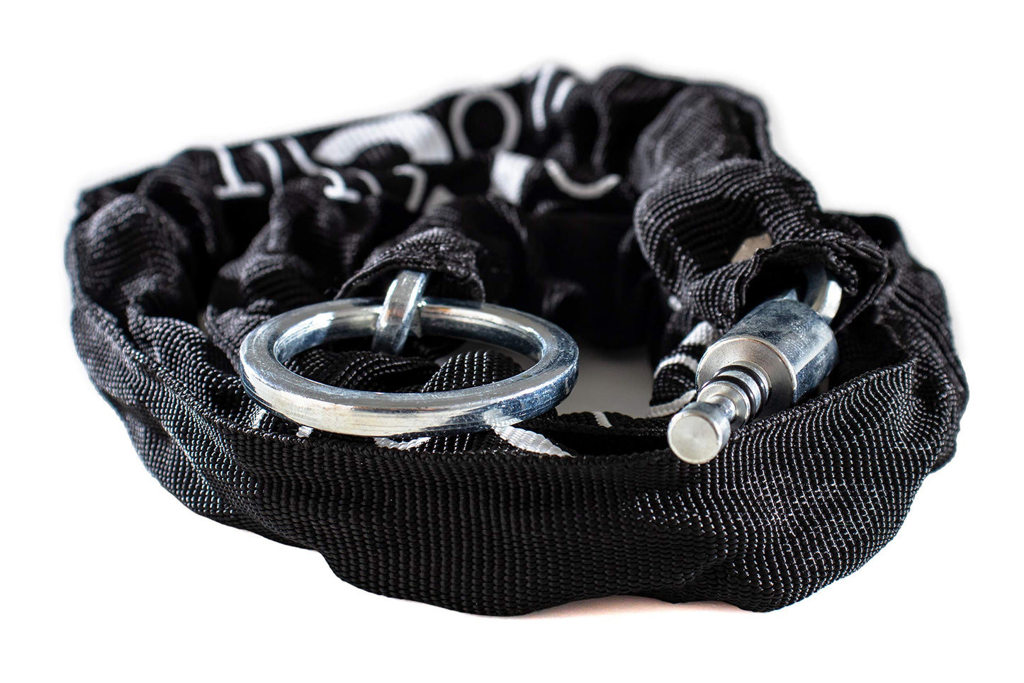 I LOCK IT frame lock for your bike with an insert chain and bag.