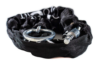 I LOCK IT frame lock for your bike with an insert chain and bag.