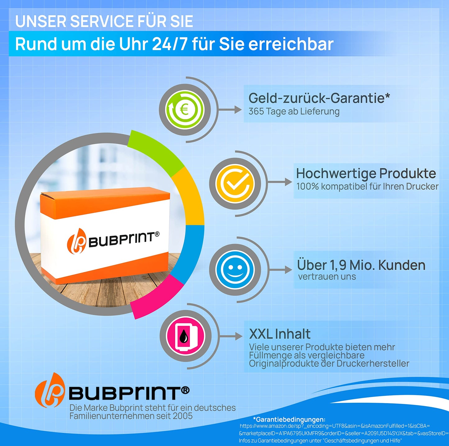 Bubprint 4-Pack toner compatible as replacement for HP 203x 203a HP Color Laserjet Pro MFP M281fdw M254dw M254nw M254dnw M280nw M281fdn M281fw, m281fdw toner