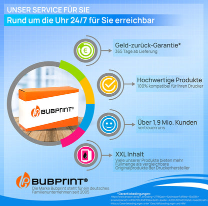 Bubprint 4-Pack toner compatible as replacement for HP 203x 203a HP Color Laserjet Pro MFP M281fdw M254dw M254nw M254dnw M280nw M281fdn M281fw, m281fdw toner
