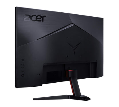 Acer Nitro KG272S3 Gaming Monitor, 27-inch Full HD screen with 180Hz refresh rate and up to 0.5ms response time. Features 2x HDMI 2.0, DP 1.2, and FreeSync Premium technology in black. Model number UM.HX2EE.301.