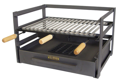 Imex El Zorro 71480.0 Grill drawer with grill, black, 46 x 41 x 35 cm.