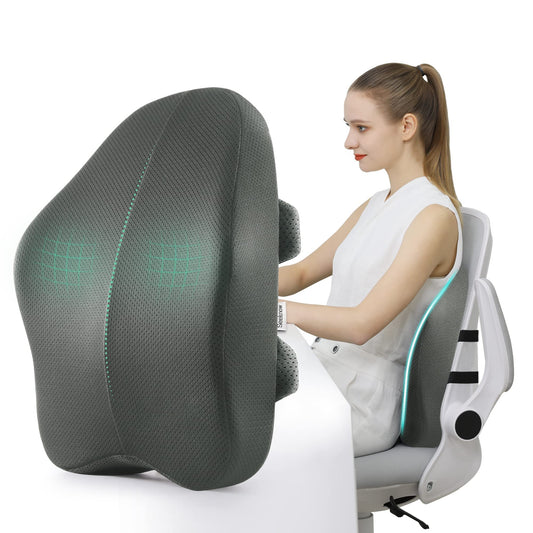 Lumbar support cushion office chair back support cushion for chair car seat back support ergonomic back cushion desk chair back support back pain backrest lumbar support.