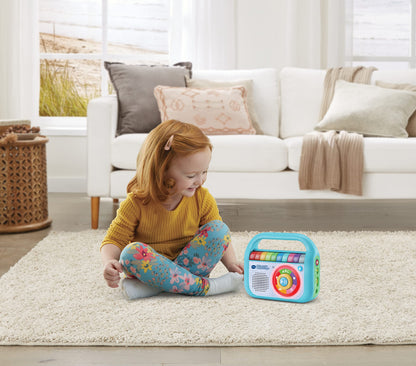 Vtech Baby My First Music Player - With 40 songs, Bluetooth, and recording function - For kids aged 2-5, Blue