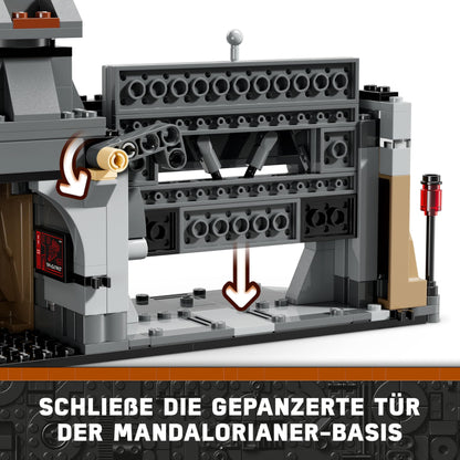 LEGO Star Wars: The Mandalorian Duel between Paz Vizsla and Moff Gideon, building toy for kids, gift idea for creative boys and girls aged 7+, Mandalorian toy 75386