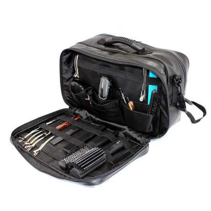 Kassaki Large Hairdresser Bag for hairdressing accessories, tool bag, salon, travel bag