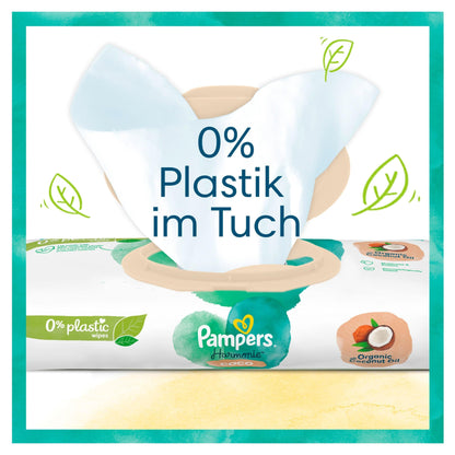 (New) Pampers Sensitive Wipes Coconut ECom 18x