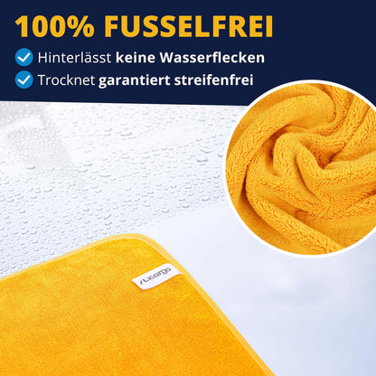 LICARGO® Car Drying Towel XXL 90x60cm - Car wash glove made of ultra soft microfiber