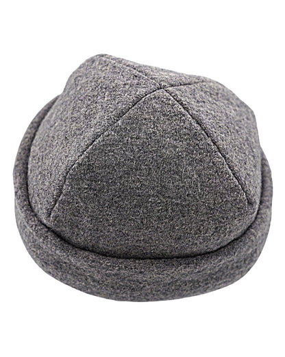 Freedom® Sauna Hat in Stone Gray made of wool walk - 100% sheep's wool - Premium sauna accessory for men and women - Flexible size - Made in Lüneburg.