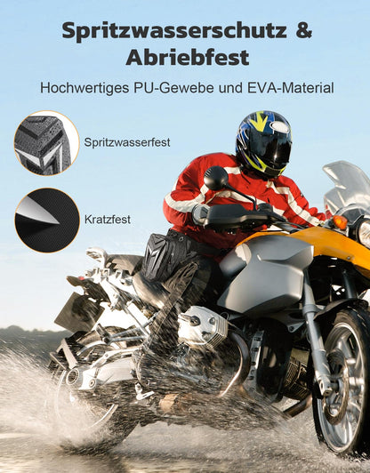 Mohard leg bag motorcycle, waterproof thigh pouch fanny pack, durable Eva motorcycle leg bag, expandable storage tank bag, sport shoulder bags for cycling, hiking, climbing.