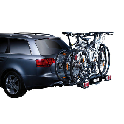 Thule EuroWay G2 922 bike carrier for towbar, 3 bikes, Silver