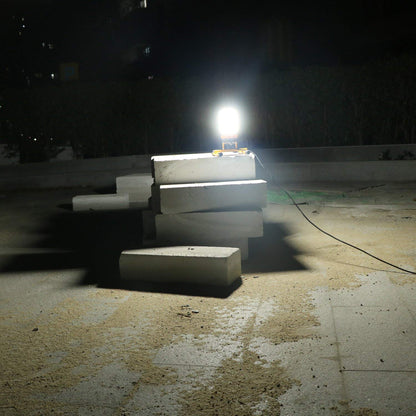 MeFard LED construction spotlight 45W work lamp construction spotlight 5400LM, 360° illumination, IP64 waterproof.