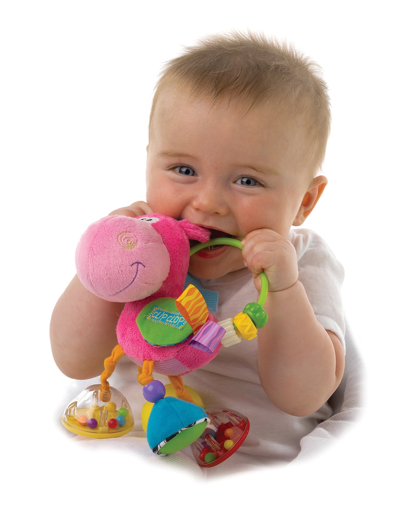 Playgro Horse Clip Clop pink - Baby toy - Motor skills - Baby sensory - Baby rattle - Baby motor skills - Kids toy - pink
