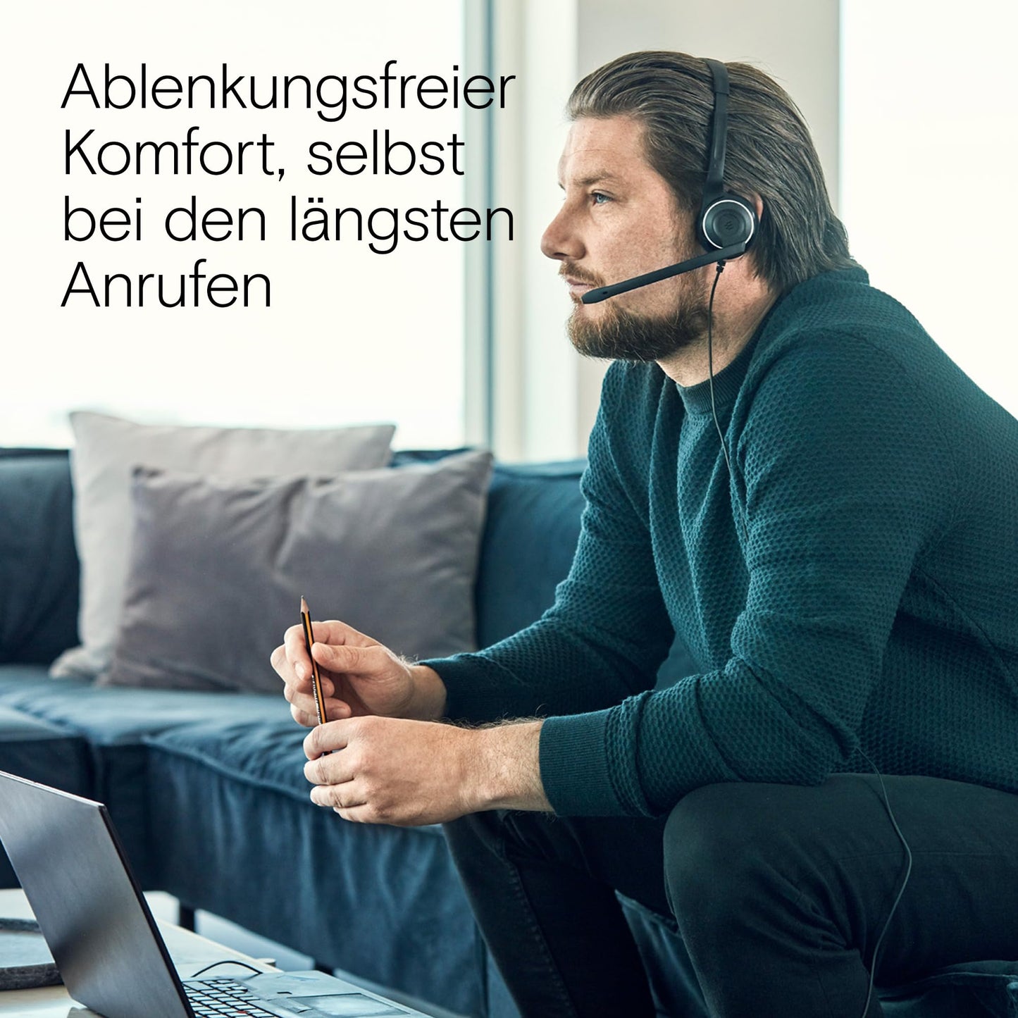 Sennheiser PC 7 USB Headset, black