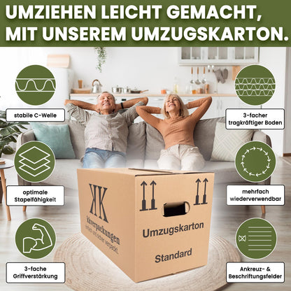 30 moving boxes basic 640 x 300 x 340mm
