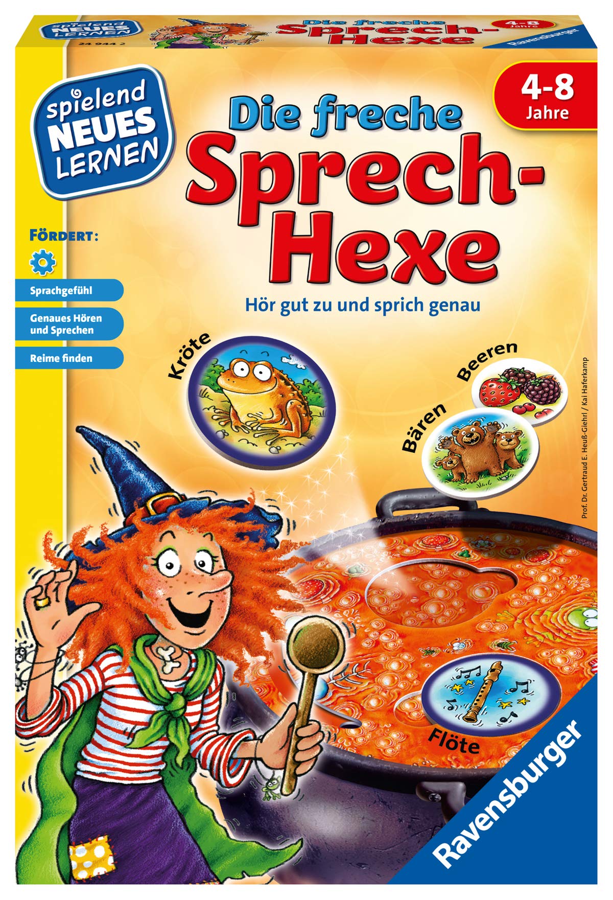 Ravensburger 24955 - Word for Word - Playing and Learning for Children & 24944 - The Cheeky Talking Witch - Playing and Learning for Children.