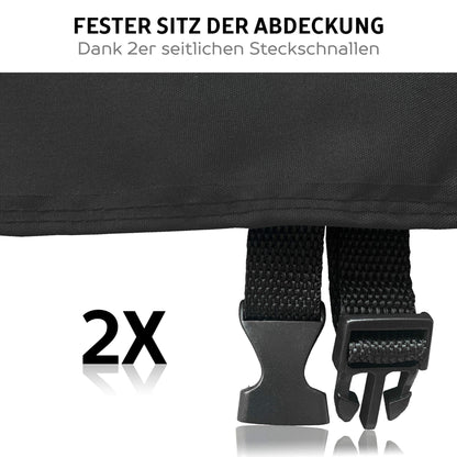 AMZBBQ Premium Grill Cover, waterproof cover for your kettle grill, 100% weatherproof and UV-resistant grill tarp, high-quality polyester cover with PU coating - 47cm.