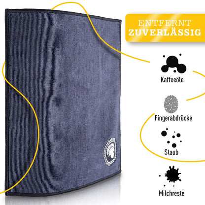 Barista Legends® Barista Cloth Set 4 Pieces - 30x30cm Barista Cloths for cleaning your coffee equipment (Barista Cloths)