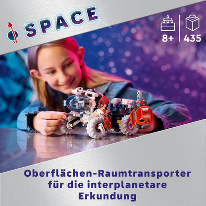 LEGO Technic Sun Earth Moon Model Playset, Gift for Kids 10+ & Technic Space Transport Vehicle LT78, Space Building Set