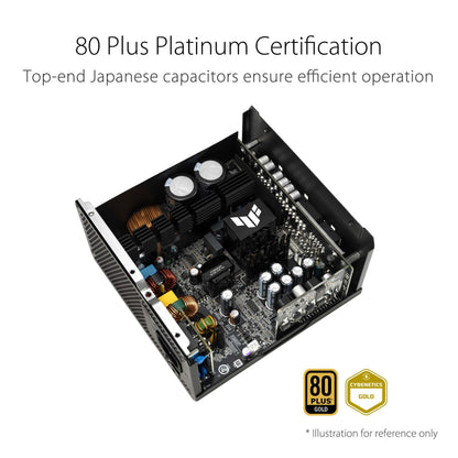 ASUS TUF Gaming 1000W Gold Gaming Power Supply (1000 watts, fully modular, ATX 3.1 compatible, PCIe 5.1, Axial-tech fan, PCB coating, dual ball bearing)