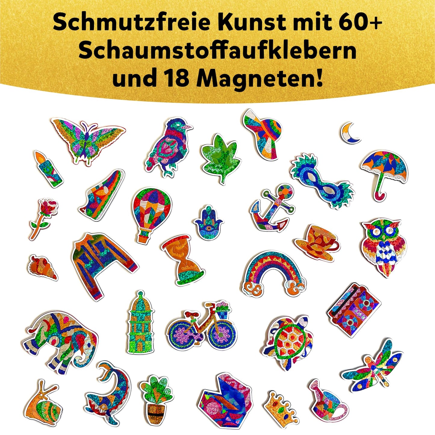 Skillmatics Slide & Seek - Pretty patterns, Easter basket fillers, mess-free art, magnets, DIY colorful creative activity, craft sets, gifts for kids, teens, adults, families.