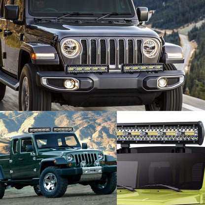 Kraumi LED auxiliary lights, 15 inch 320W Cree LED work lights 32,000lm LED headlights 12V car headlights Offroad floodlight Waterproof IP68 work light.