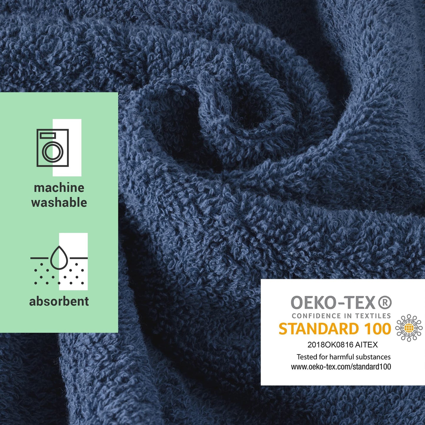 HOMELEVEL bath towel XXL towel - 100% cotton - Suitable for dryer - Jumbo towels large in various colors & sizes