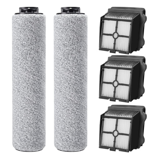 5-piece accessory set for Tineco iFloor3 / Floor One S3 wet and dry vacuum cleaner. Includes 2 brush rolls and 3 HEPA filters.