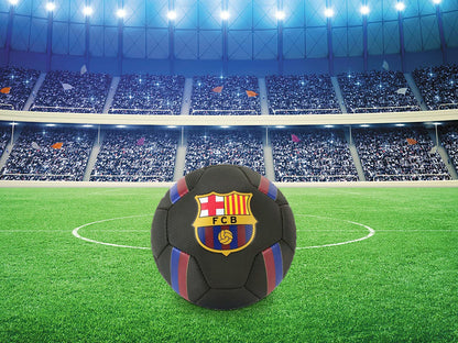 Roger's official football Barcelona Blaugrana. Black, gold, red, blue. Suitable for adults and children (size 5, large).