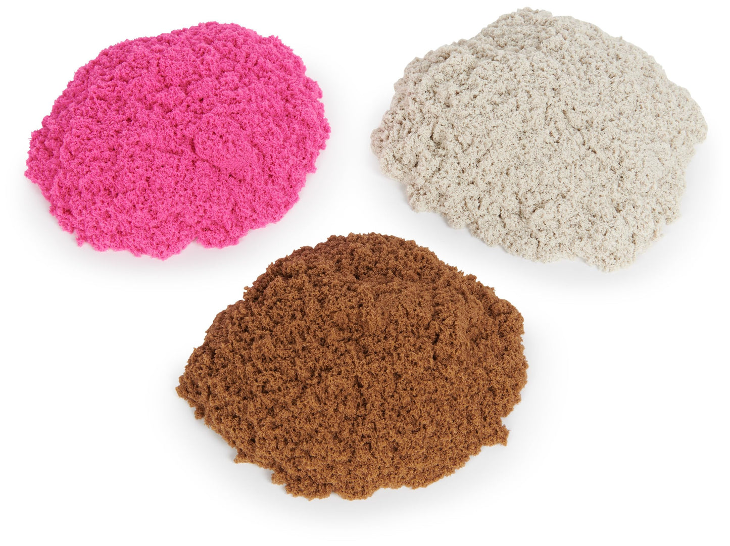 Kinetic Sand Ice Cream Set - with 454g of original magic sand from Sweden and lots of accessories for creative indoor sand play fun, for children aged 3 and up.