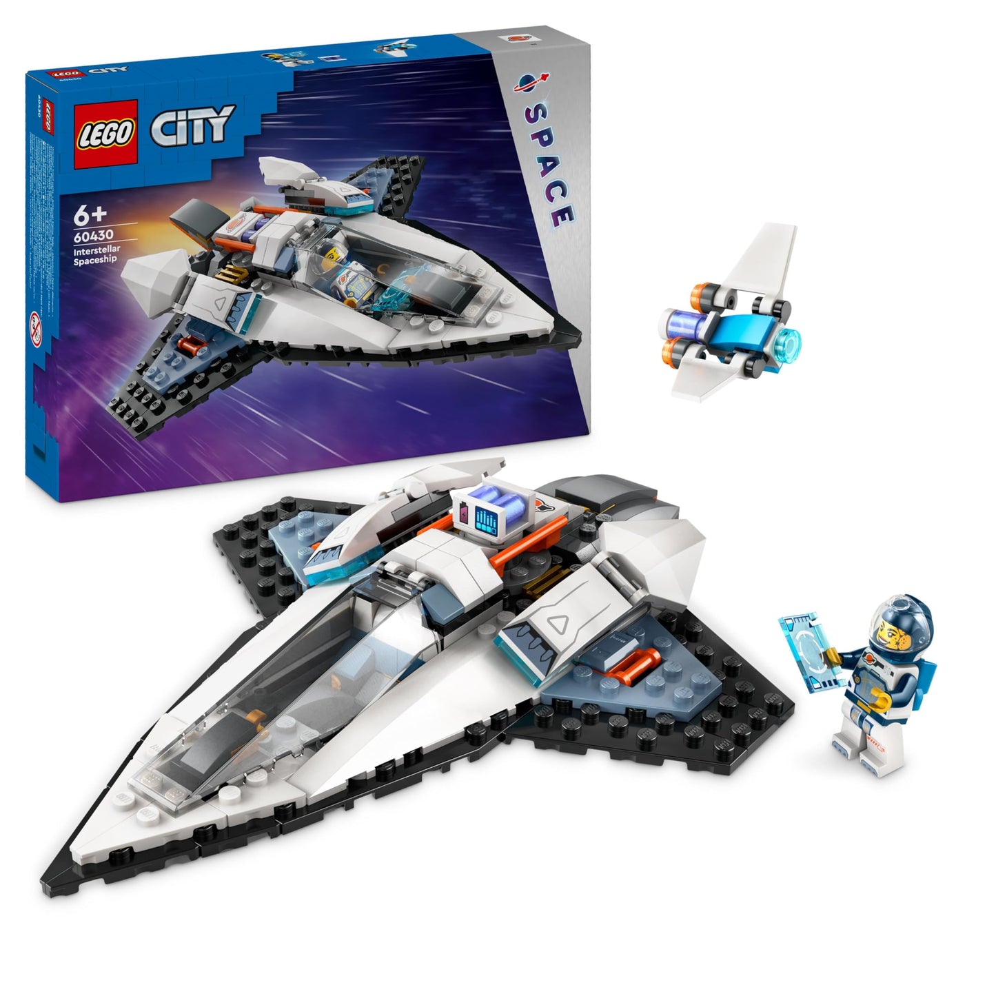 LEGO City Asteroid Recovery in Space, space toys with spaceship & City spaceship, space toys with Space Shuttle for kids to build