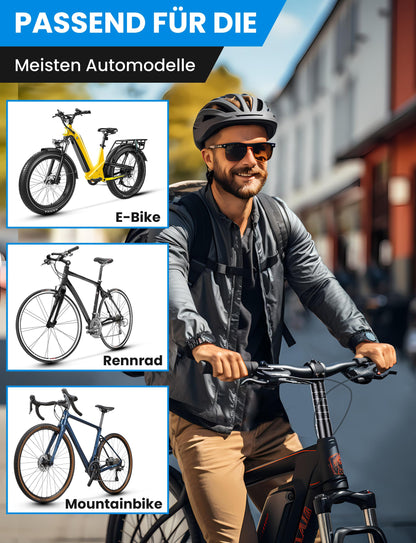 COICER Handlebar Riser Bike, Stem 28.6mm/21 × 2.86cm, Bicycle Handlebar Extension for Riding Health, Handlebar Extension Aluminum for MTB, Road Bike, City Bikes