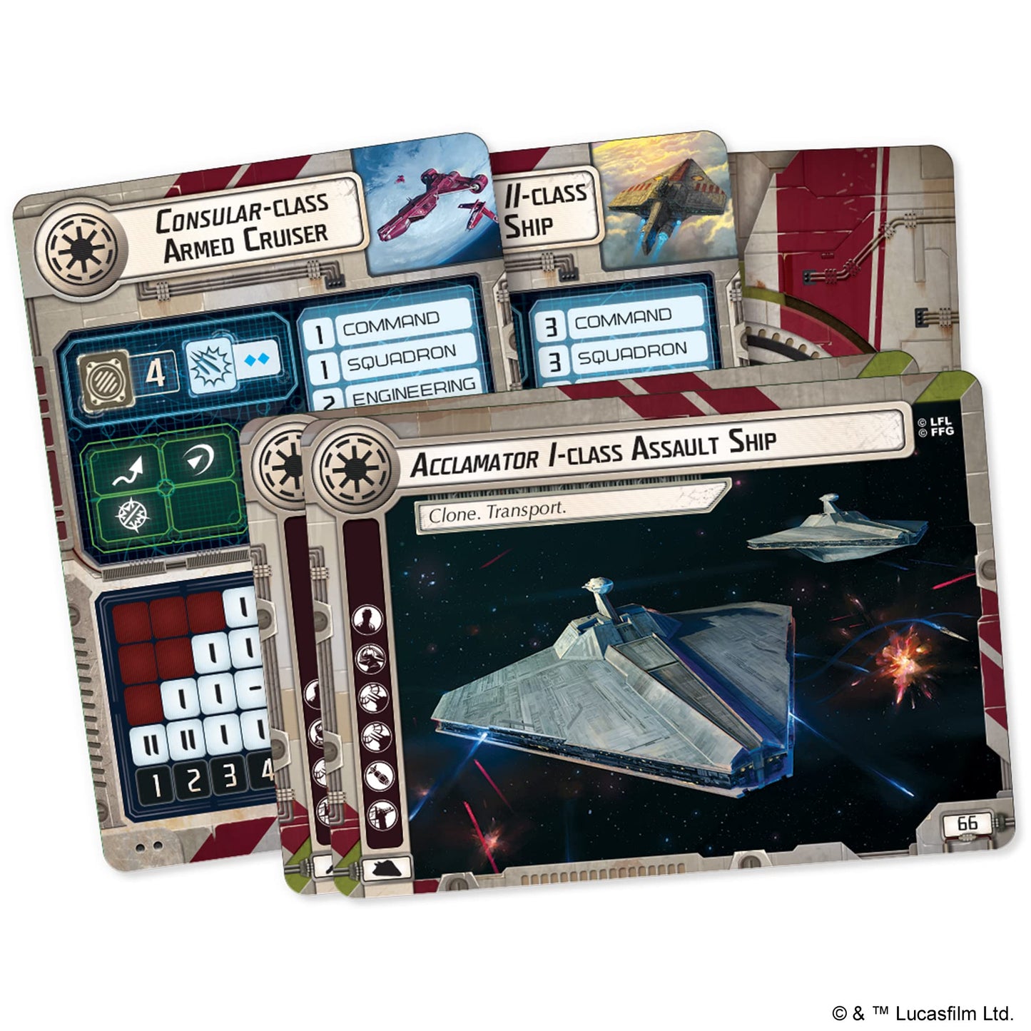 Fantasy Flight Games, Star Wars Armada: Galactic Republic Fleet Expansion Pack for 2 players, ages 14+, with 120 minutes playing time.