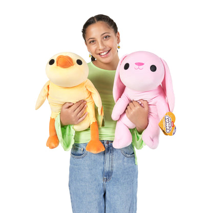 Hug-A-Lumps, cozy soft comforting plush toy, weighted plush toy 1.5 kg (35 cm), Sloth (Sydney) by ZURU, Mother's Day gift.