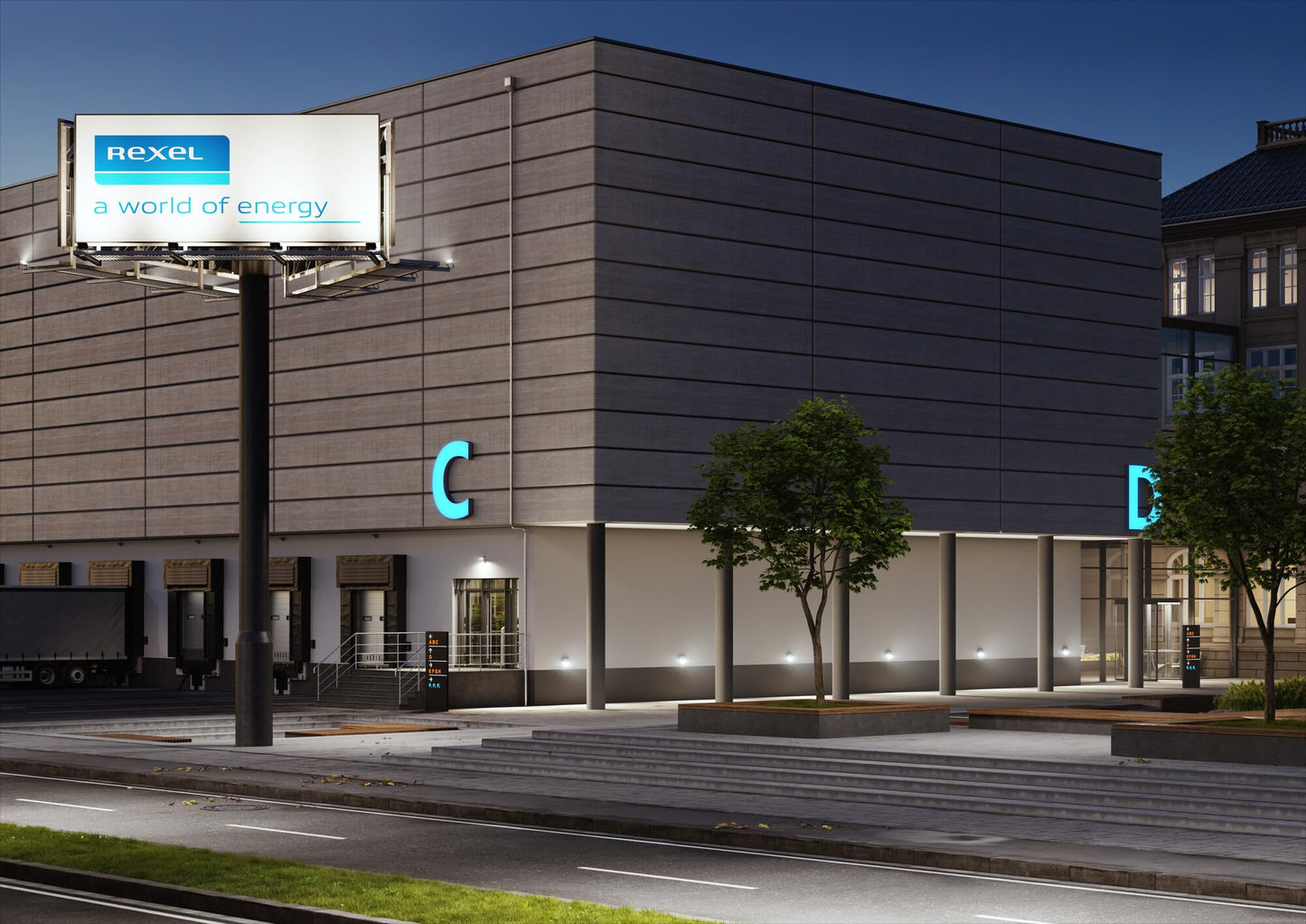 Ledvance LED Floodlight GEN 3 Black 50W 6000lm 100D - 840 Cool White | IP65 - Symmetric - Replacement for 100W