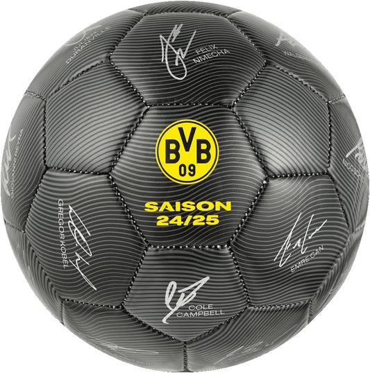 Borussia Dortmund BVB Signed Ball 2024/25, Yellow, Size 5