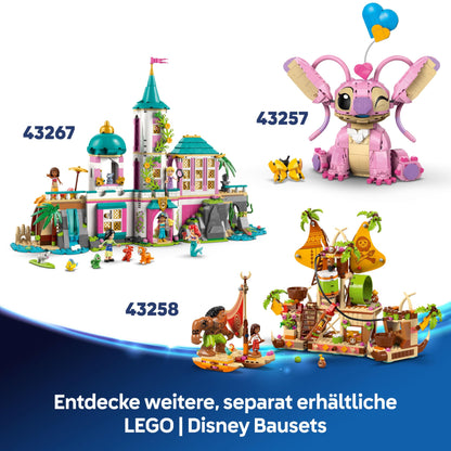 LEGO | Disney Lucky & Penny 101 Dalmatians - Puppies Playset - Animal figures with movable heads, legs & tails - Bones & TV - Gift for girls aged 6+ - 43271